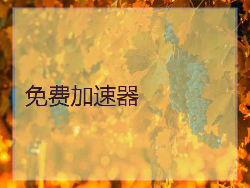 免费加速器