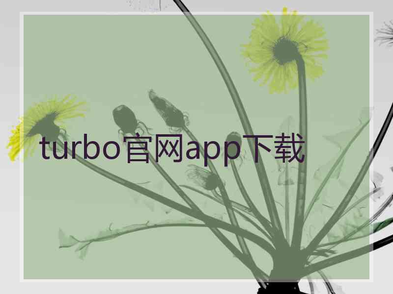 turbo官网app下载