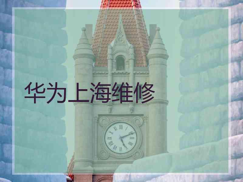 华为上海维修